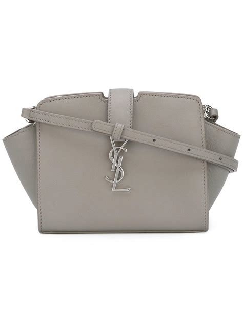 ysl crossbody cotton grey|SAINT LAURENT Cross.